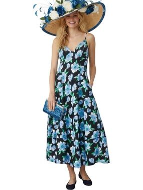 Free People Derby Midi Dress Finer Things Floral